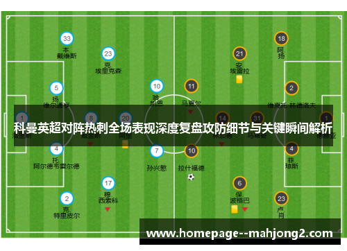 科曼英超对阵热刺全场表现深度复盘攻防细节与关键瞬间解析 科曼英超对阵热刺全场表现深度复盘攻防细节与关键瞬间解析